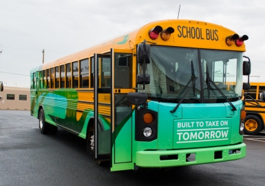 Blue Bird electric school bus